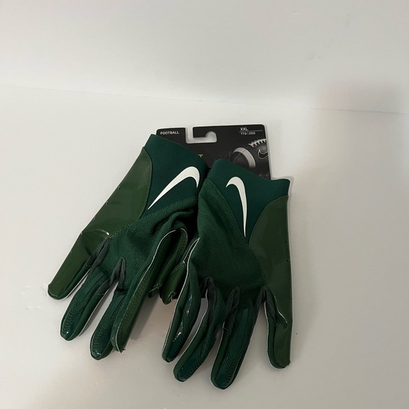 Nike Other - Nike Vapor Knit Football MagniGrip Receiver Gloves Green White Sz 2XL